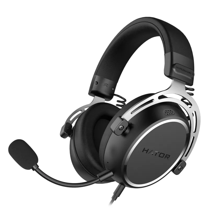 HATOR HYPERGANG 3 Hi-Res Headset Wired Head-band Gaming USB Type-C / USB Type-A Black