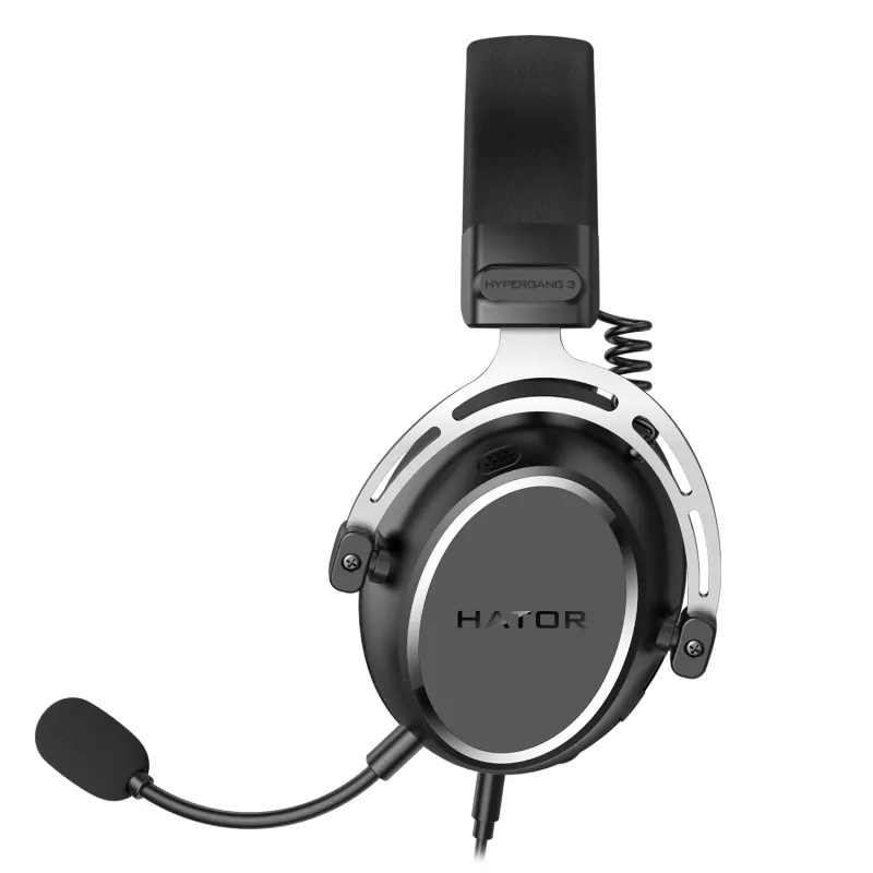 HATOR HYPERGANG 3 Hi-Res Headset Wired Head-band Gaming USB Type-C / USB Type-A Black