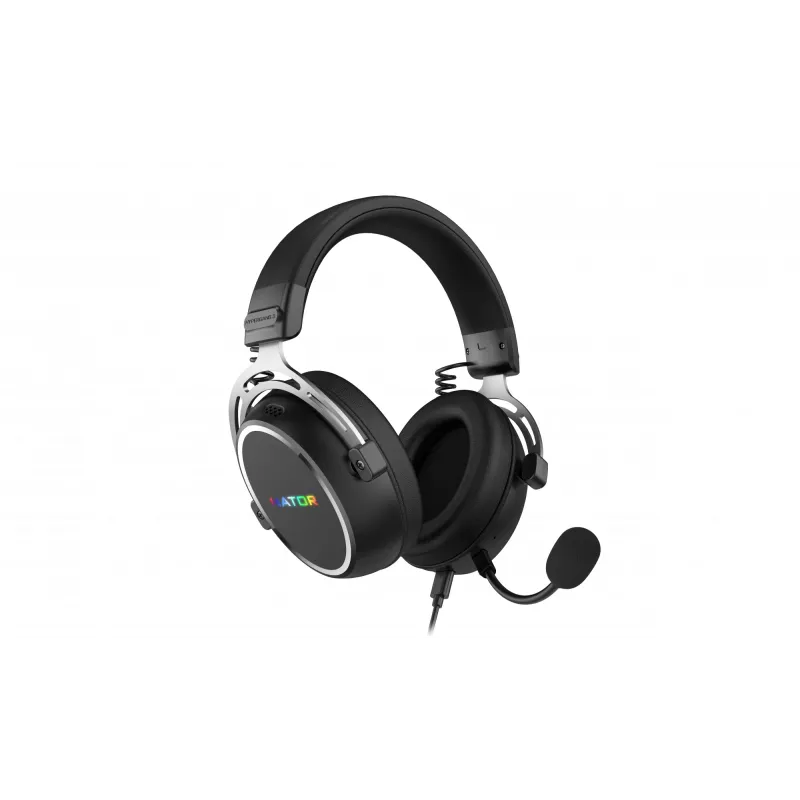 HATOR Hypergang 3 USB Headset Wired & Wireless Head-band Gaming USB Type-C / USB Type-A Bluetooth Black