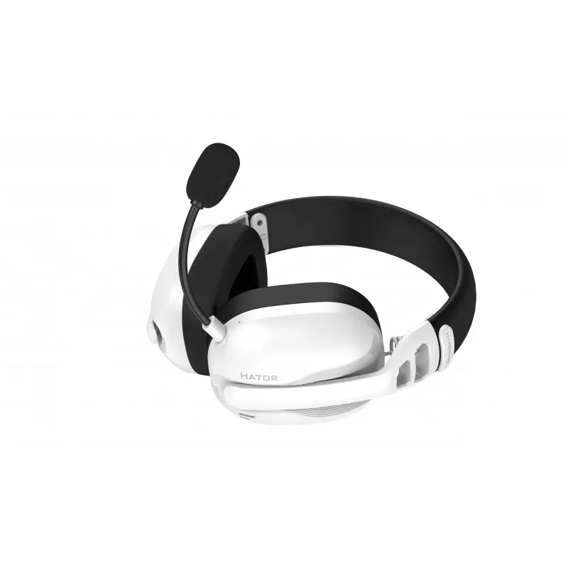 HATOR Hyperpunk 3 Wireless Headset Wired & Wireless Head-band Gaming USB Type-C / USB Type-A Bluetooth White