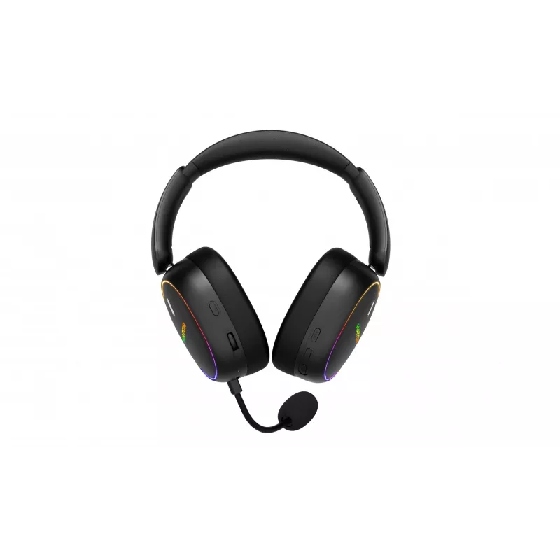 HATOR Phoenix 2 Wireless Headset Wired & Wireless Head-band Gaming USB Type-C / USB Type-A Bluetooth Black