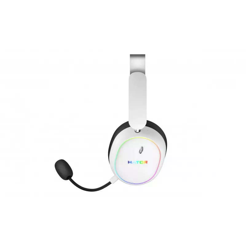 HATOR Phoenix 2 Wireless Headset Wired & Wireless Head-band Gaming USB Type-C / USB Type-A Bluetooth White
