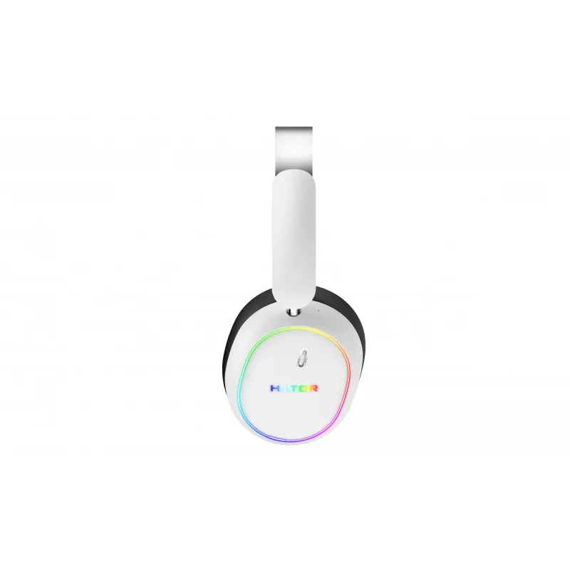 HATOR Phoenix 2 Wireless Headset Wired & Wireless Head-band Gaming USB Type-C / USB Type-A Bluetooth White