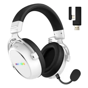 HATOR Hypergang 3 Wireless Headset Head-band Gaming USB Type-C / USB Type-A Bluetooth White