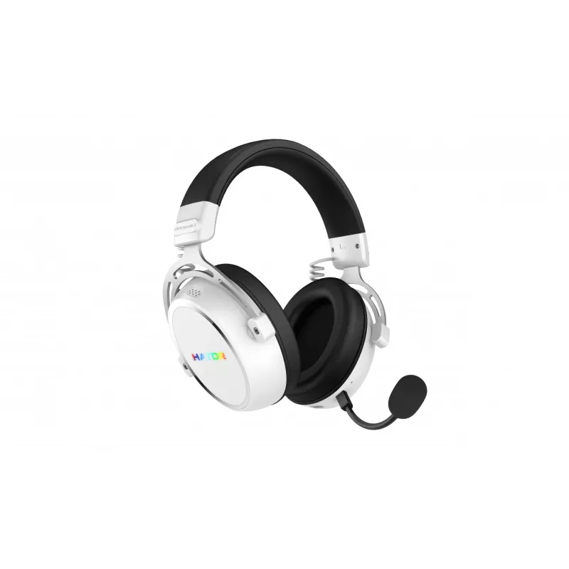 HATOR Hypergang 3 Wireless Headset Head-band Gaming USB Type-C / USB Type-A Bluetooth White