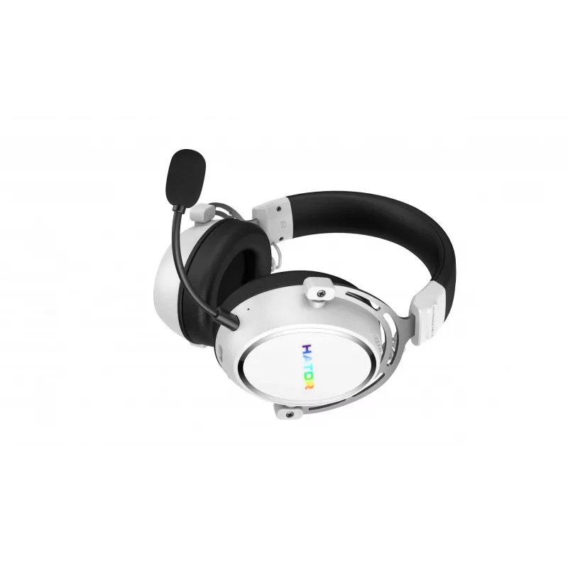 HATOR Hypergang 3 Wireless Headset Head-band Gaming USB Type-C / USB Type-A Bluetooth White