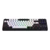 HATOR Rockfall 3 TKL Wireless, black, QMK/VIA, OMA profile white-black keycaps Keyboard - linear mechanical hotswap switches - US - ANSI Layout (HTK850)