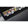 HATOR Rockfall 3 TKL Wireless, black, QMK/VIA, OMA profile white-black keycaps Keyboard - linear mechanical hotswap switches - US - ANSI Layout (HTK850)