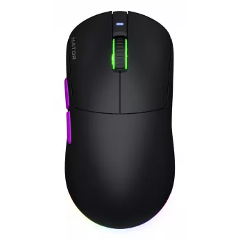 HATOR Quasar 3 Ultra 8K Wireless mouse Gaming Ambidextrous RF Wireless + Bluetooth + USB Type-A Optical 30000 DPI