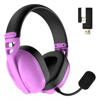 HATOR Hyperpunk 3 Wireless Headset Wired & Wireless Head-band Gaming USB Type-C / USB Type-A Bluetooth Violet