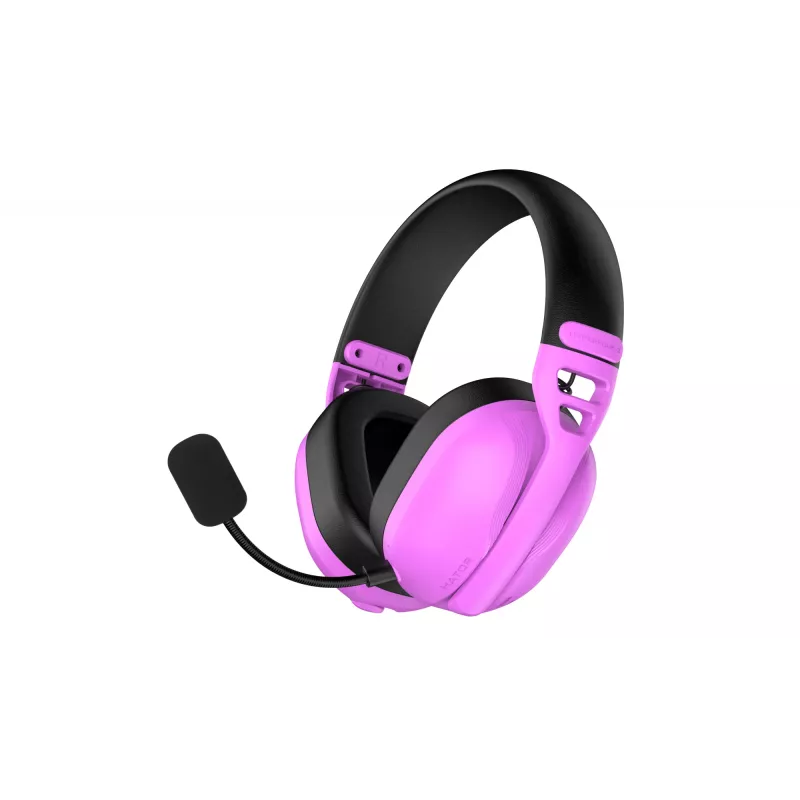 HATOR Hyperpunk 3 Wireless Headset Wired & Wireless Head-band Gaming USB Type-C / USB Type-A Bluetooth Violet