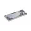 HATOR Rockfall 3 TKL Wireless, white, QMK/VIA, OMA profile white-black keycaps Keyboard - linear mechanical hotswap switches - US - ANSI Layout