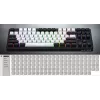 HATOR Rockfall 3 TKL Wireless, white, QMK/VIA, OMA profile white-black keycaps Keyboard - linear mechanical hotswap switches - US - ANSI Layout