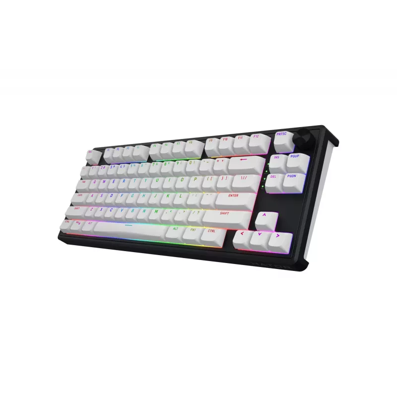 HATOR Skyfall Wireless 80 keyboard Gaming USB + RF Wireless + Bluetooth QWERTY US English Black, White
