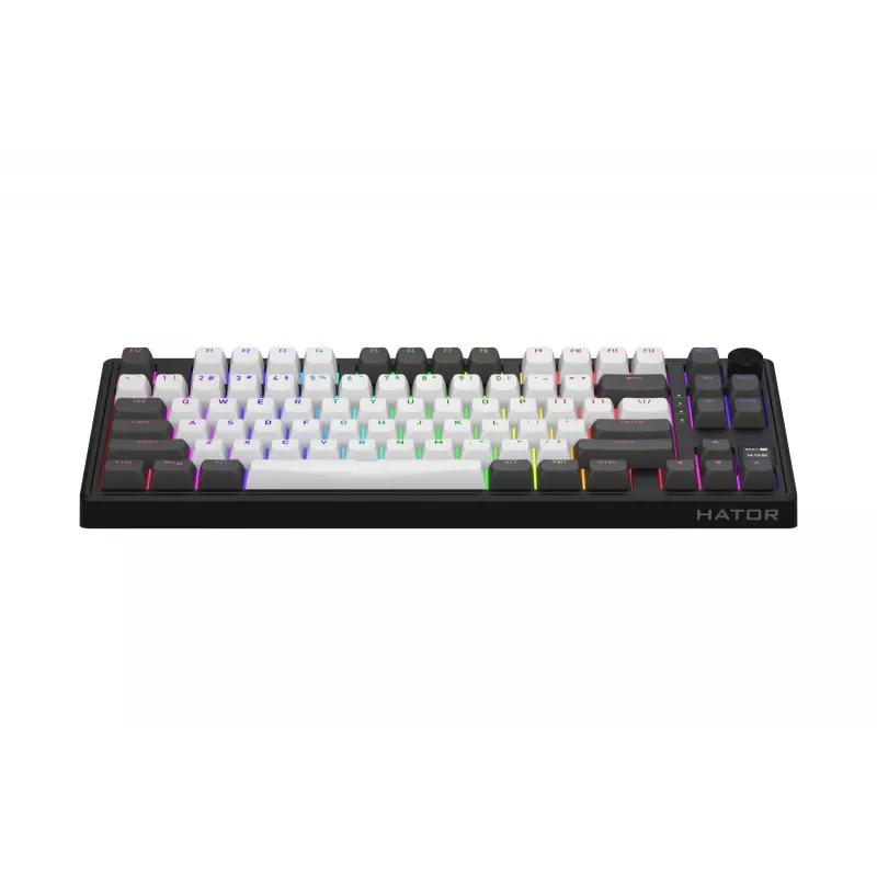 HATOR Skyfall Pro Wireless 80 keyboard Gaming USB + RF Wireless + Bluetooth QWERTY US English Black, Grey