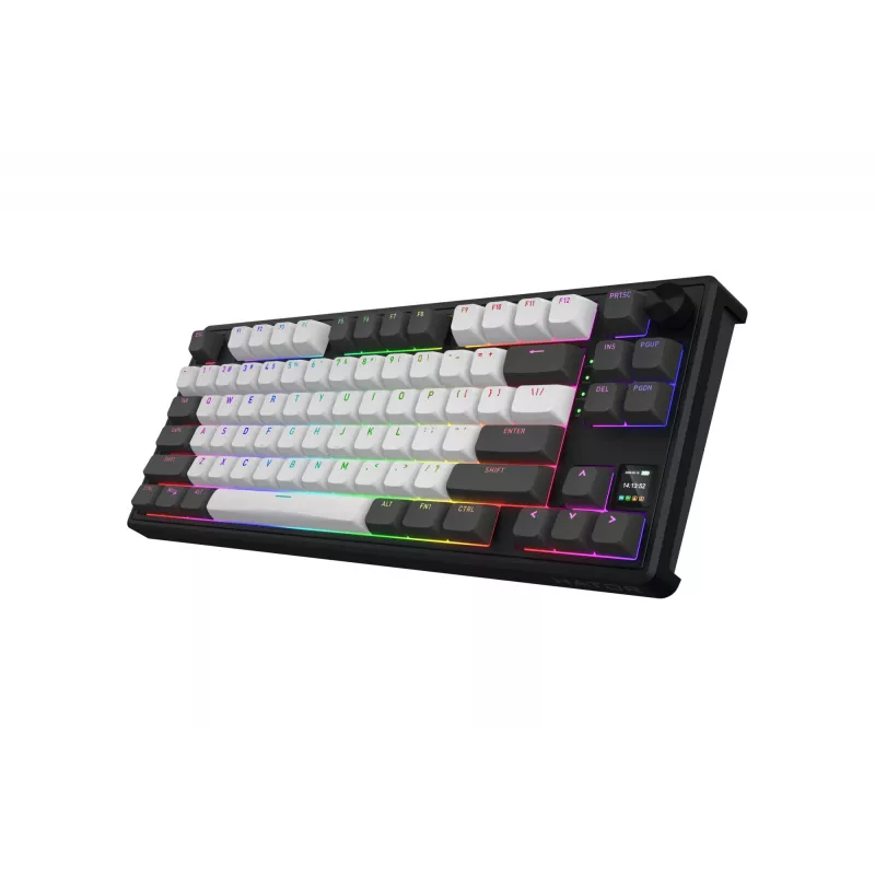 HATOR Skyfall Pro Wireless 80 keyboard Gaming USB + RF Wireless + Bluetooth QWERTY US English Black, Grey