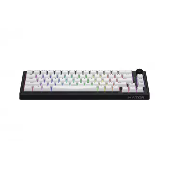 HATOR Skyfall Wireless 65 keyboard Gaming USB + RF Wireless + Bluetooth QWERTY US English Black, White