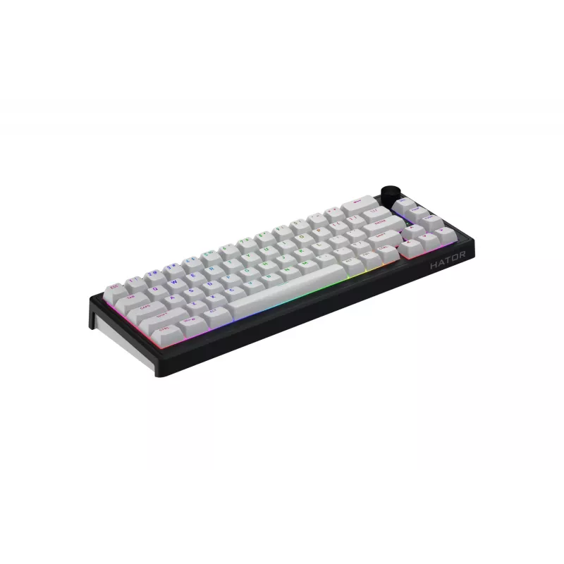 HATOR Skyfall Wireless 65 keyboard Gaming USB + RF Wireless + Bluetooth QWERTY US English Black, White