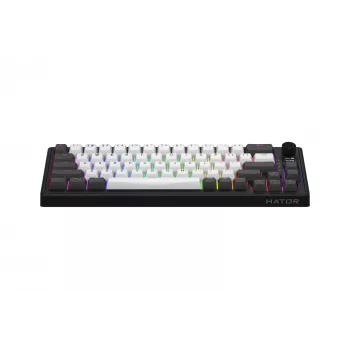 HATOR Skyfall Pro Wireless 65 keyboard Gaming USB + RF Wireless + Bluetooth QWERTY US English Black, Grey