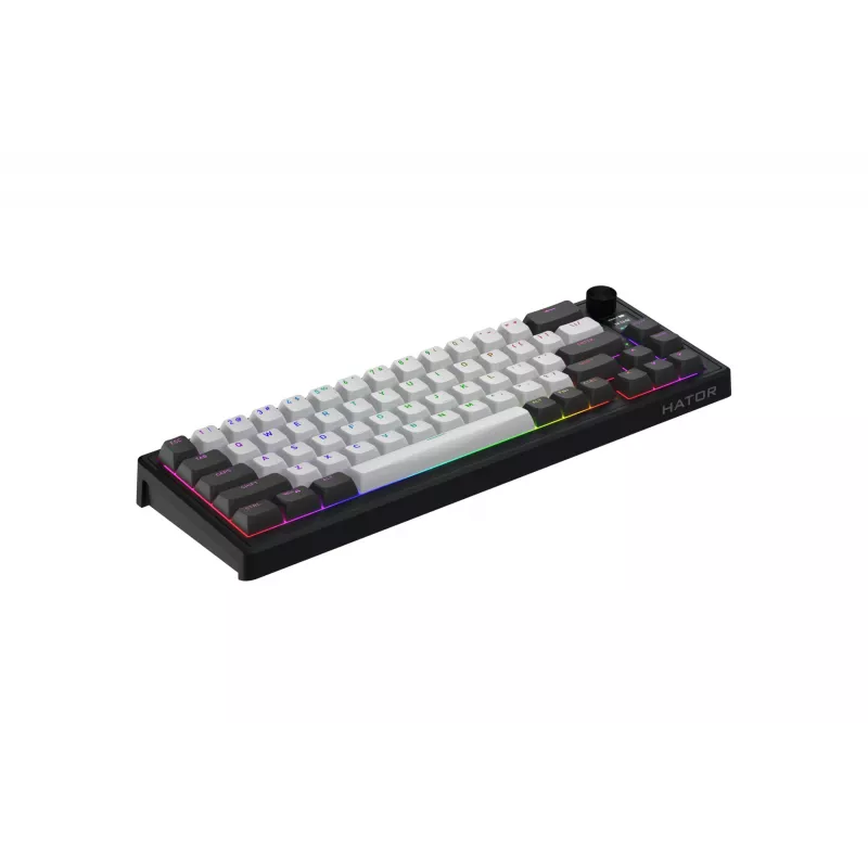 HATOR Skyfall Pro Wireless 65 keyboard Gaming USB + RF Wireless + Bluetooth QWERTY US English Black, Grey
