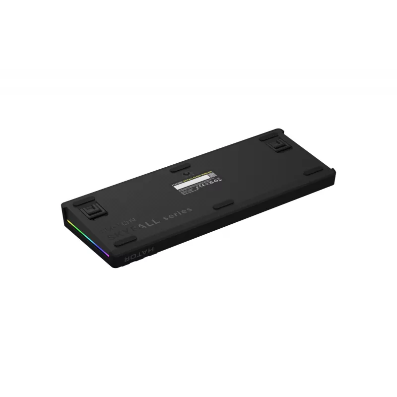HATOR Skyfall Pro Wireless 65 keyboard Gaming USB + RF Wireless + Bluetooth QWERTY US English Black, Grey
