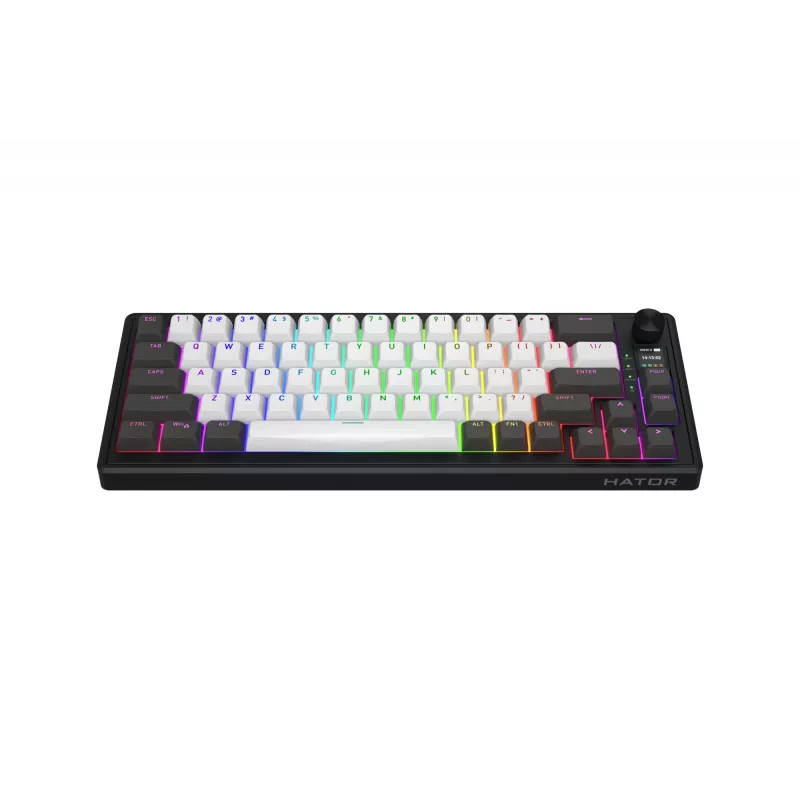 HATOR Skyfall Pro Wireless 65 keyboard Gaming USB + RF Wireless + Bluetooth QWERTY US English Black, Grey