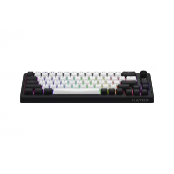 HATOR Skyfall 65 MAG ULTIMA 8K wireless keyboard Gaming USB + RF Wireless + Bluetooth QWERTY US English Black, White