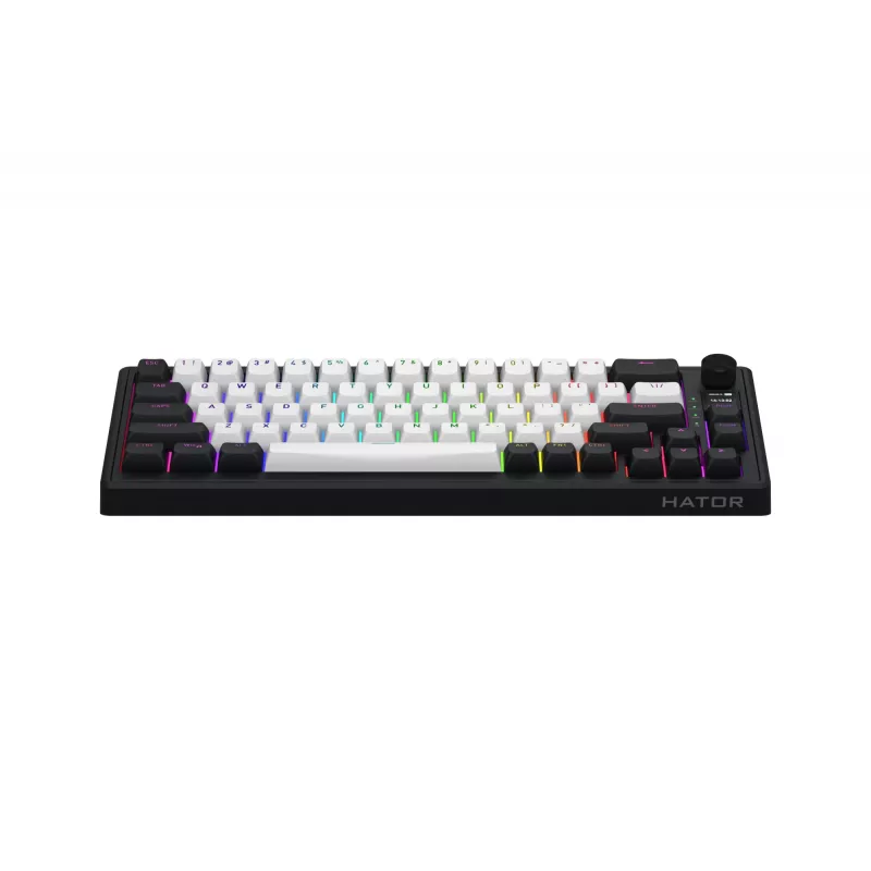 HATOR Skyfall 65 MAG ULTIMA 8K wireless keyboard Gaming USB + RF Wireless + Bluetooth QWERTY US English Black, White