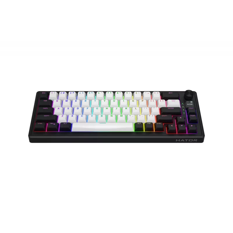 HATOR Skyfall 65 MAG ULTIMA 8K wireless keyboard Gaming USB + RF Wireless + Bluetooth QWERTY US English Black, White