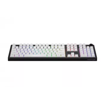 HATOR Skyfall Wireless 100 keyboard Gaming USB + RF Wireless + Bluetooth QWERTY US English Black, White