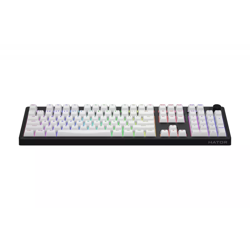 HATOR Skyfall Wireless 100 keyboard Gaming USB + RF Wireless + Bluetooth QWERTY US English Black, White