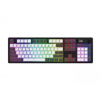 HATOR Skyfall Pro Wireless 100 keyboard Gaming USB + RF Wireless + Bluetooth QWERTY US English Black, Grey