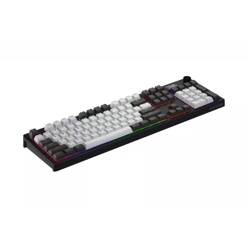 HATOR Skyfall Pro Wireless 100 keyboard Gaming USB + RF Wireless + Bluetooth QWERTY US English Black, Grey