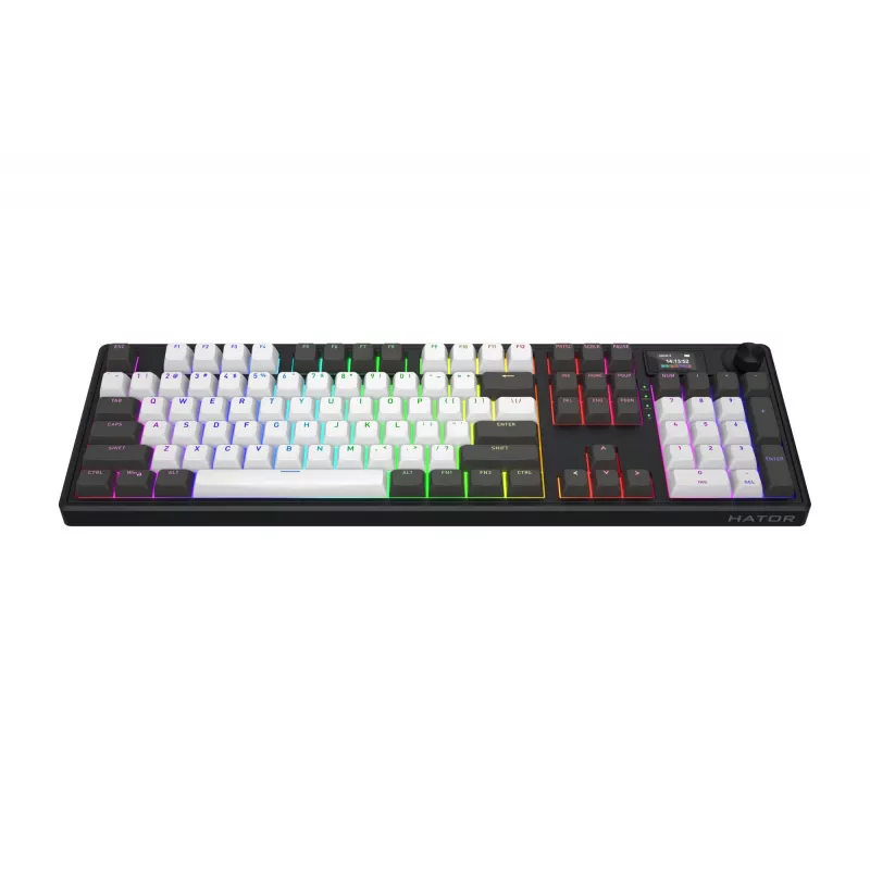 HATOR Skyfall Pro Wireless 100 keyboard Gaming USB + RF Wireless + Bluetooth QWERTY US English Black, Grey