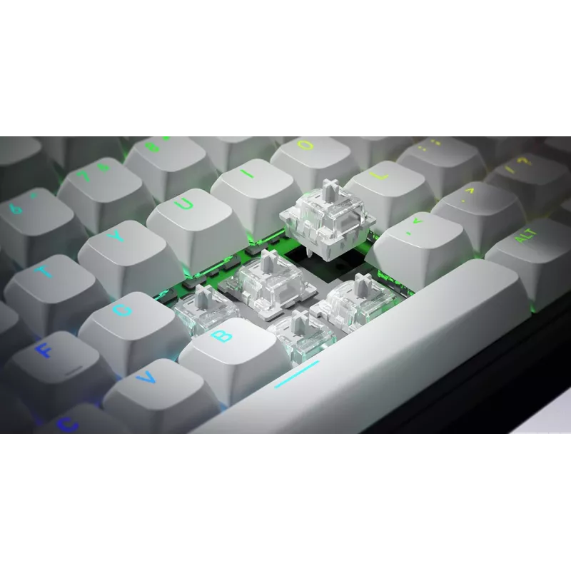 HATOR Skyfall 80 MAG ULTRA 8K keyboard Gaming USB QWERTY US English Black, White