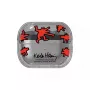 Case Samsung Keith Haring Slickback for Galaxy Buds3 Pro Red Transparent
