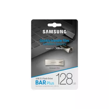 Samsung MUF-128BE USB flash drive 128 GB USB Type-A 3.2 Gen 1 (3.1 Gen 1) Silver