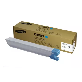 Toner cartridge Samsung CLT-C808S Cyan, original, laser, yield 20,000 pages, 1 pc