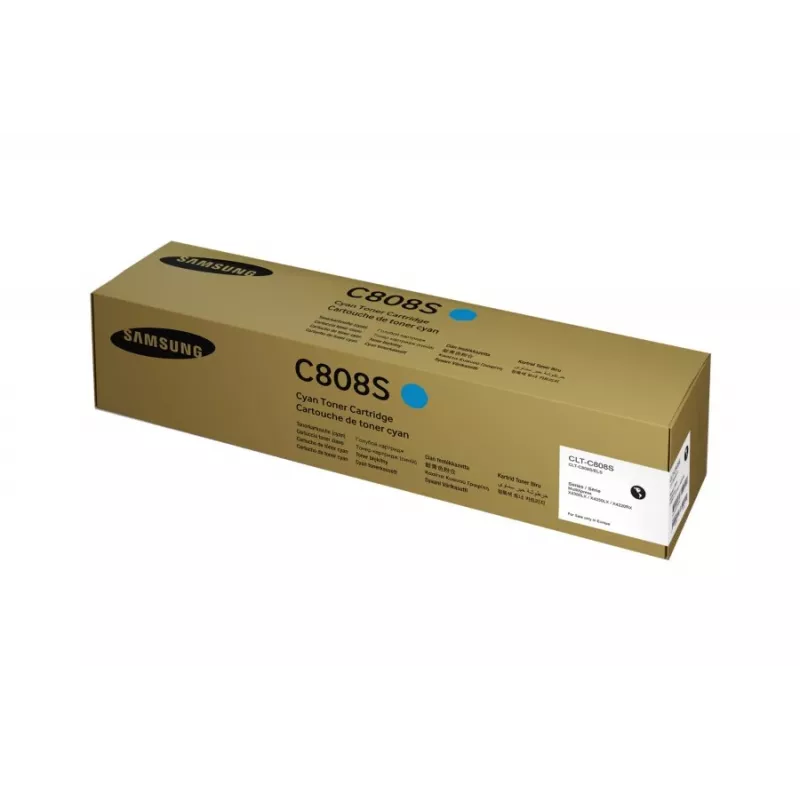 Toner cartridge Samsung CLT-C808S Cyan, original, laser, yield 20,000 pages, 1 pc