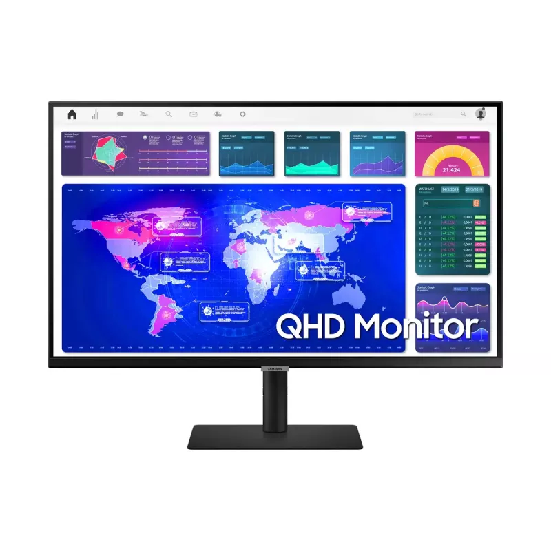 Samsung S32A600NWU computer monitor 81.3 cm (32 inch) 2560 x 1440 pixels Quad HD Black