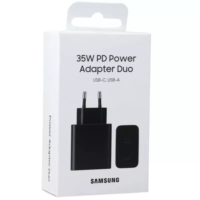 Samsung EP-TA220NBEGEU mobile device charger Headphones, Headset, Laptop, Smartphone, Smartwatch, Tablet Black AC Indoor