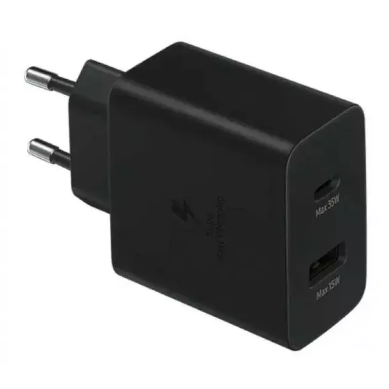 Samsung EP-TA220NBEGEU mobile device charger Headphones, Headset, Laptop, Smartphone, Smartwatch, Tablet Black AC Indoor