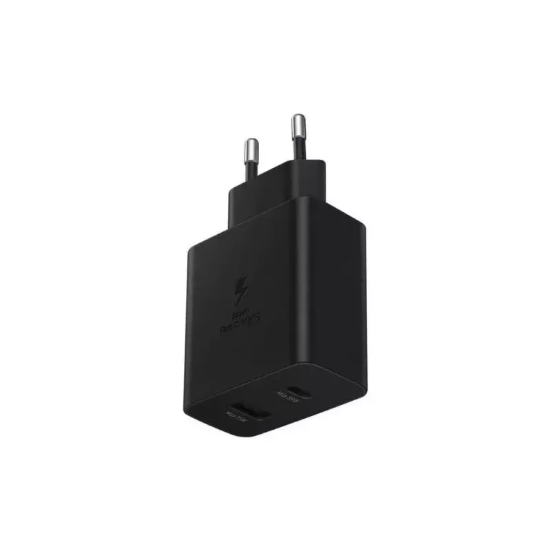 Samsung EP-TA220NBEGEU mobile device charger Headphones, Headset, Laptop, Smartphone, Smartwatch, Tablet Black AC Indoor