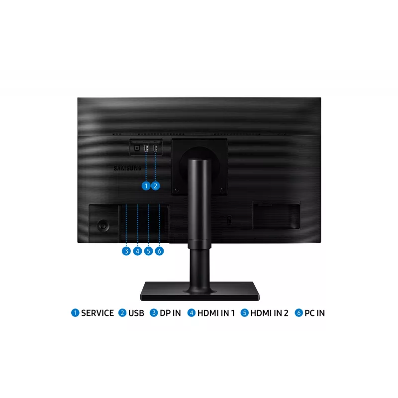 Samsung T45F computer monitor 68.6 cm (27 inch) 1920 x 1080 pixels Full HD LED Black