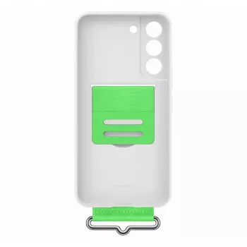 Mobile phone case Samsung Cover for Galaxy S22, 15.5 cm (6.1 inch) — White