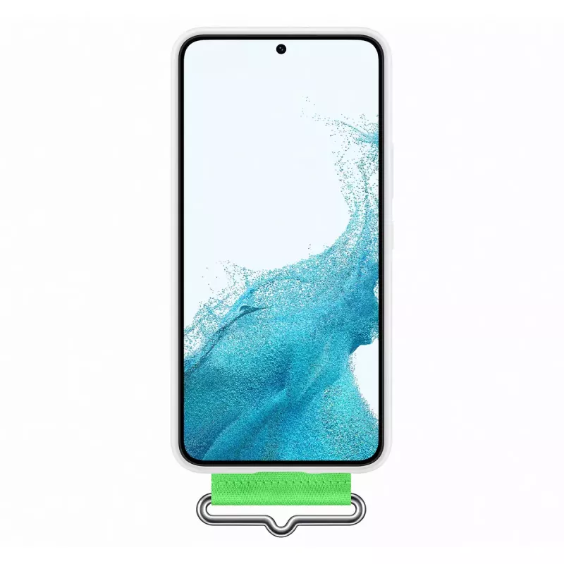 Mobile phone case Samsung Cover for Galaxy S22, 15.5 cm (6.1 inch) — White