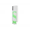 Samsung Silicone Back Cover With Strap White Samsung Galaxy S21 FE