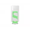 Samsung Silicone Back Cover With Strap White Samsung Galaxy S21 FE