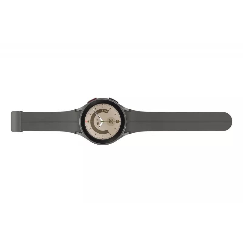 Samsung Galaxy Watch5 Pro 3.56 cm (1.4 inch) OLED 45 mm Digital 450 x 450 pixels Touchscreen Titanium Wi-Fi GPS (satellite)