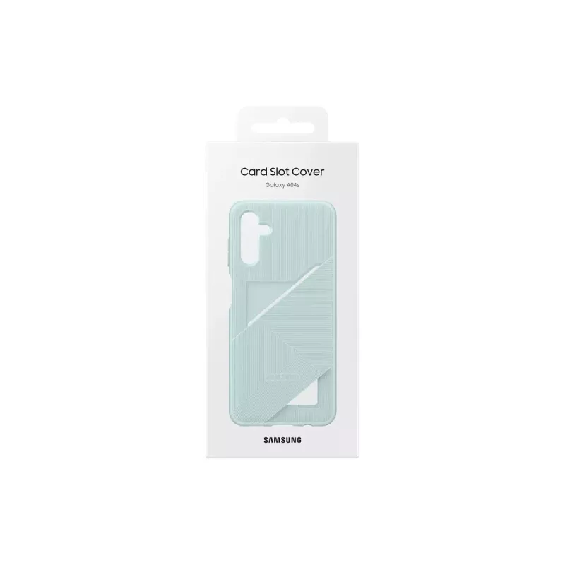 Phone case Samsung EF-OA047TGEGWW cover for Galaxy A04s, TPU, for 16.5 cm (6.5 inch) screen, green, 1 card pocket